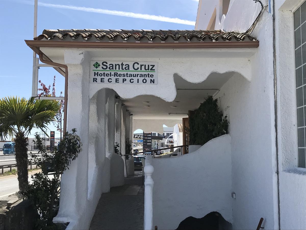 Hotel Restaurante Santa Cruz Santa Cruz De Mudela Exterior foto